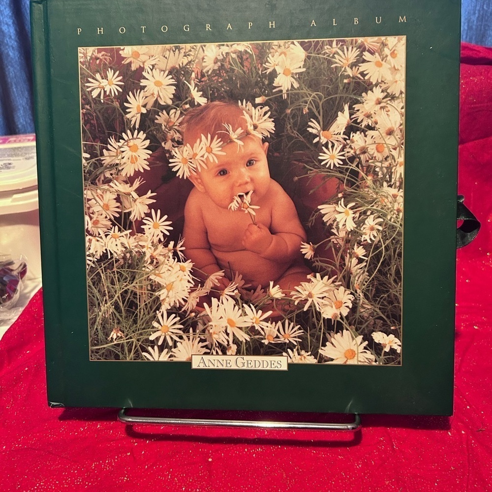 Vintage 1997 Anne Geddes baby photo album- beautiful memory maker-like new